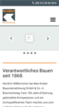 Mobile Screenshot of max-kroker.de